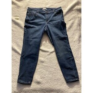 Womens Lane Bryant  Straight Dark Wash Jeans Size 20 Regular 36x27